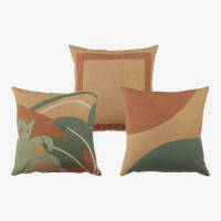 Trio Promocional Bambuí - Pêssego | Terracota - 45x45 cm